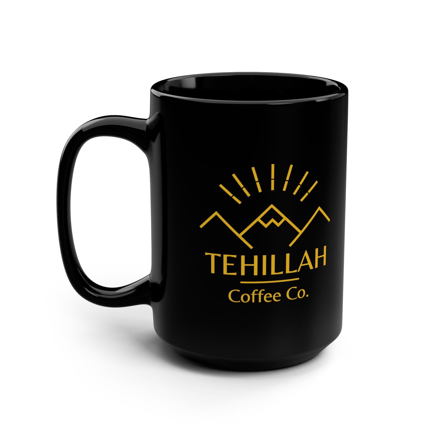 Black Mug, 15oz