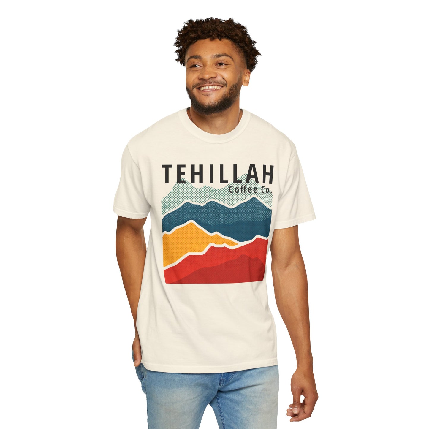 Tehillah Coffee Co. Retro Mountain Tee