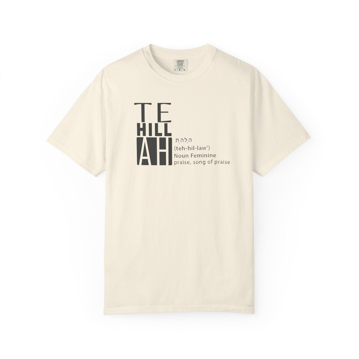 Tehillah Definition Garment-dyed T-shirt
